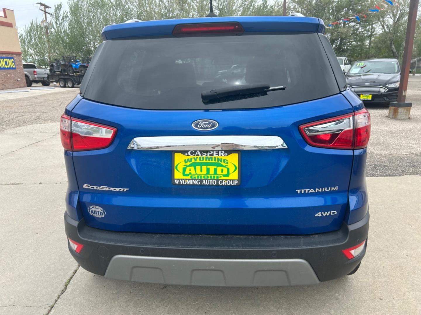 2019 BLUE /Black FORD ECOSPORT TITANIUM (MAJ6S3KL1KC) with an 2.0L engine, Automatic transmission, located at 3030 CY Ave, Casper, WY, 82604, (307) 265-3830, 42.827816, -106.357483 - Photo#6